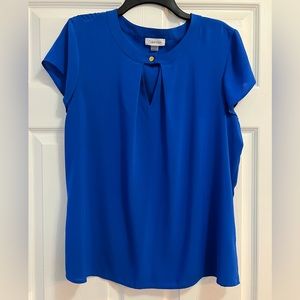Women’s XL Calvin Klein Royal Blue Blouse